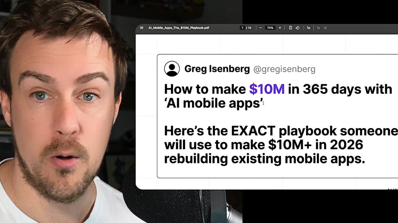 How to Make $10 Million in 365 Days With AI Apps (Walking Through Greg's Strategy)