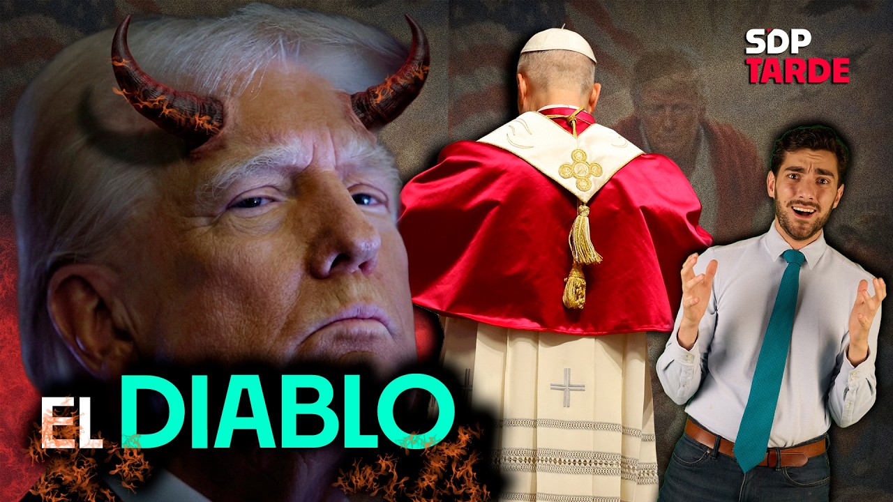 Foto de Donald TRUMP como JES&Uacute;S; no tengo MIEDO: papa Le&oacute;n XIV | JULI&Aacute;N MAZOY en SDPtarde 🌤️