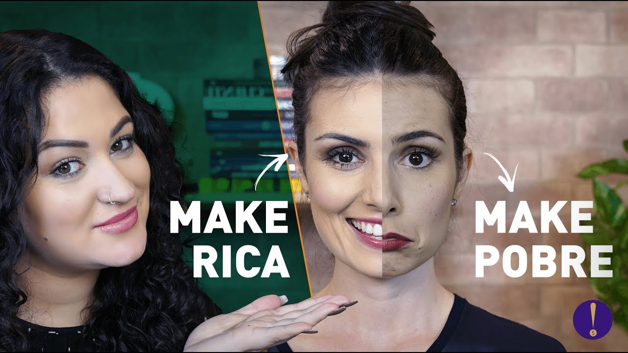MAKE DE RICA X MAKE DE POBRE com maquiagem de FARM&Aacute;CIA! Feat Duda Fernandes Semana da Beleza EP2