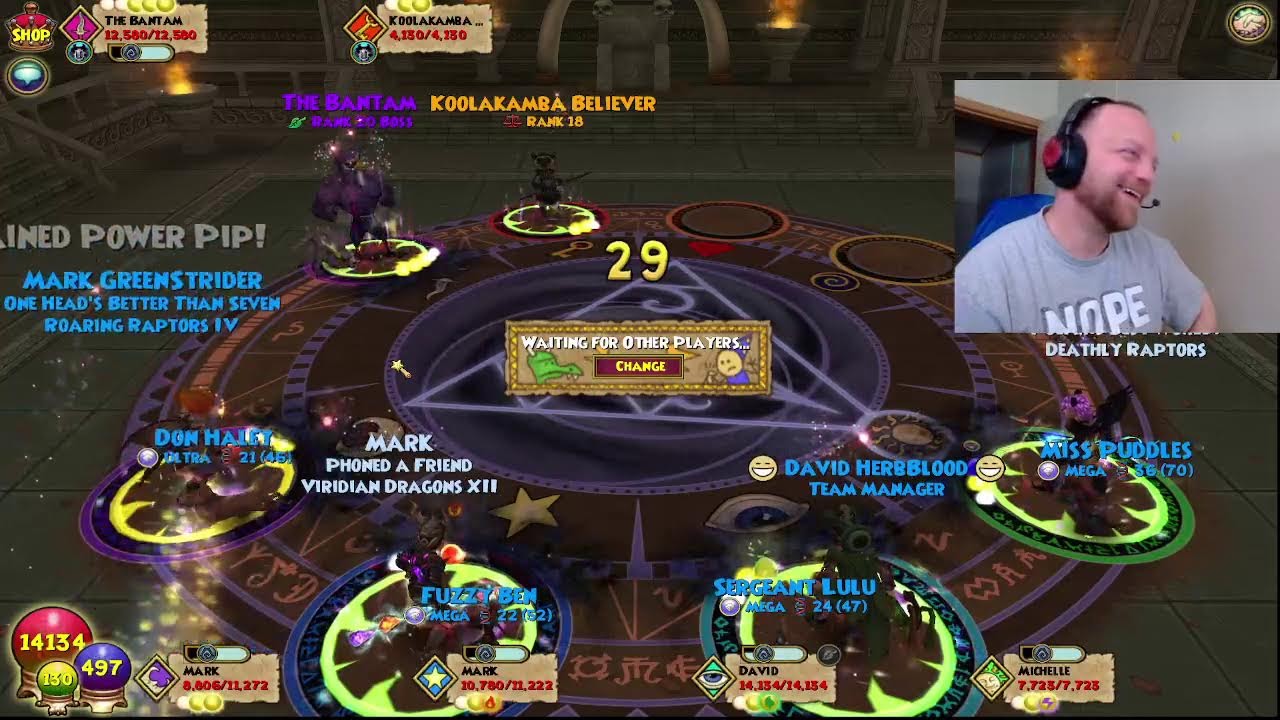 Wizard101 Live! Toking Tuesday! Dabzgaming