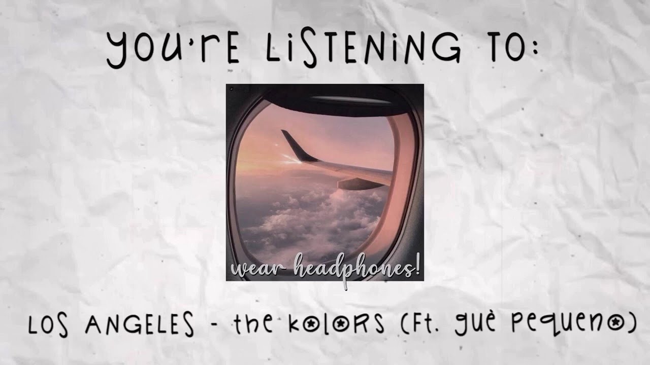los angeles - the kolors ft. guè pequeno (slowed down+reverb)