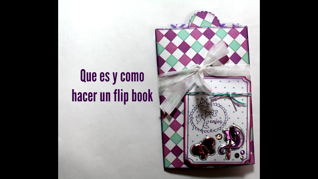 Que es un flip book?  Tutorial flip book scrapbook * TUTORIAL SCRAPBOOK * Creaciones Izzy
