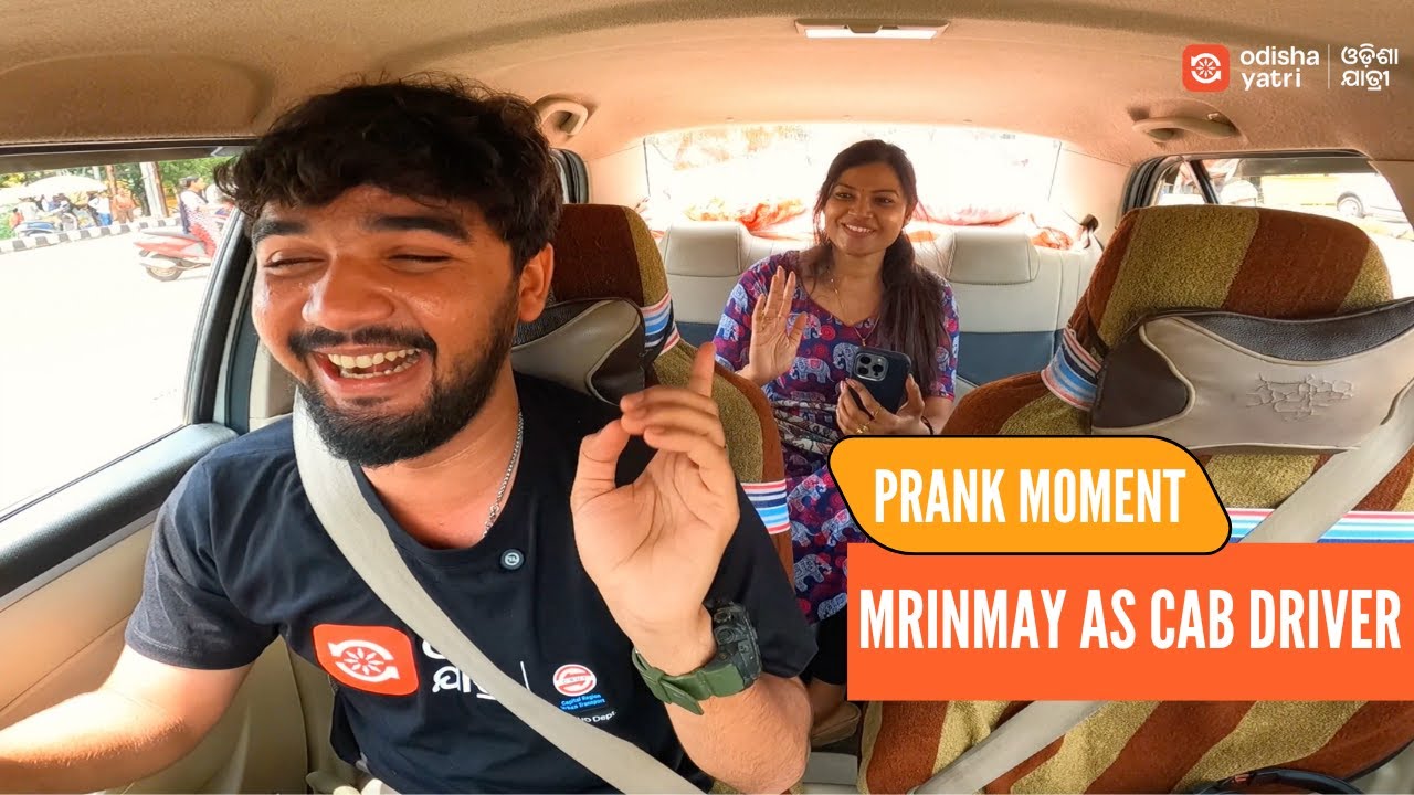 Mrinmay’s Prank Ride with Odisha Yatri – Passengers’ Funny Reactions!