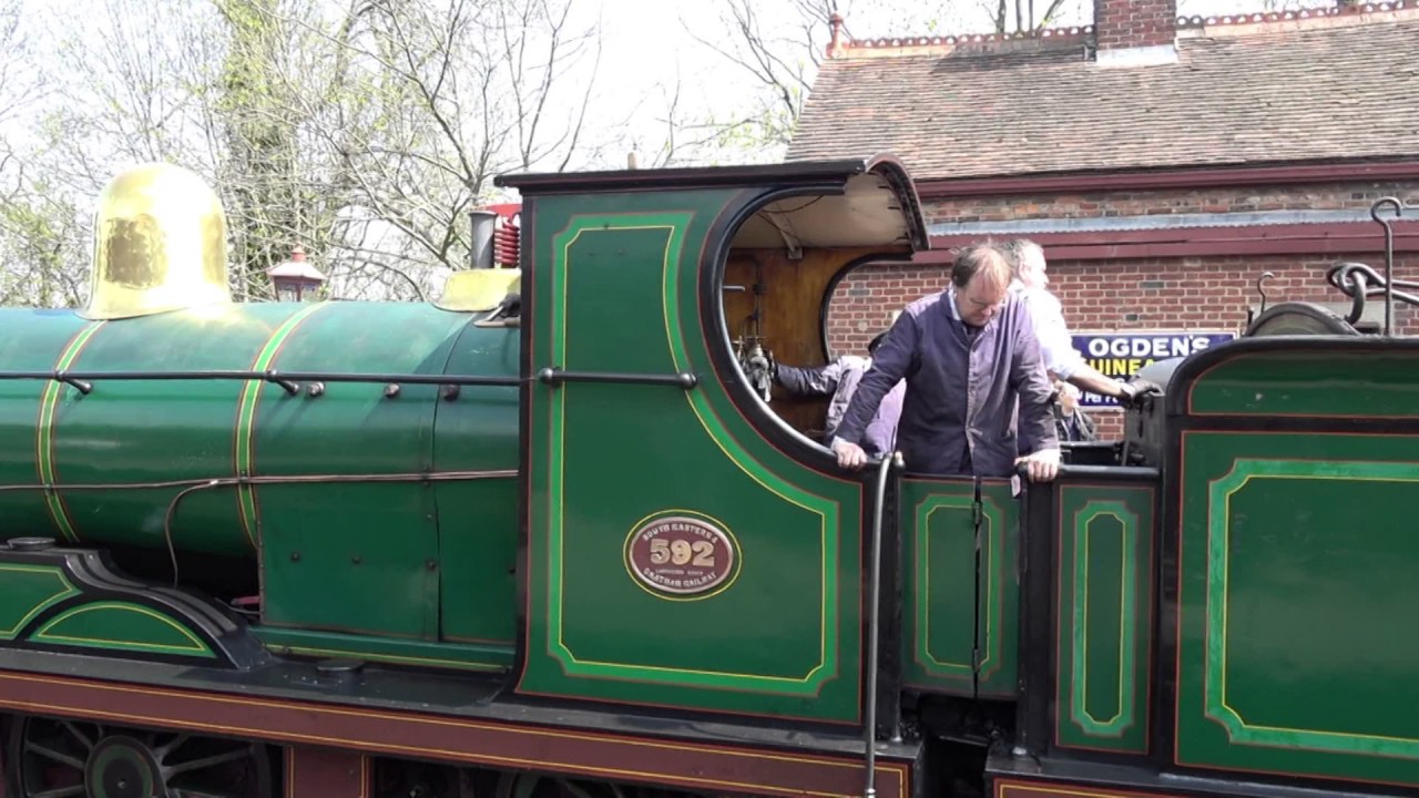 Steam trains at the Bluebell Railway