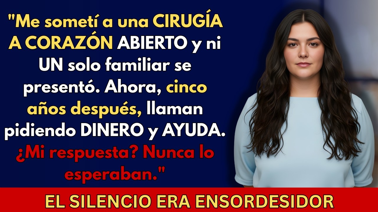No se presentaron para mi cirugía cardíaca—ahora me necesitan a mí.