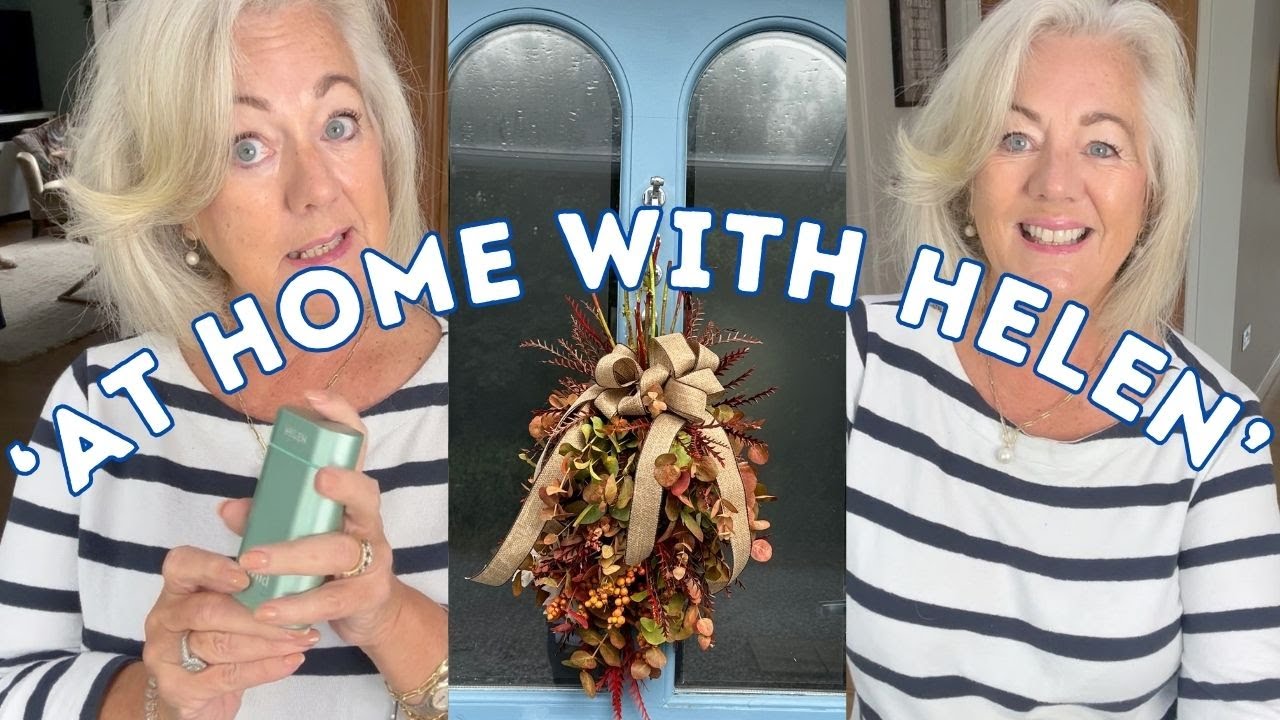 Wild Deodorant and Crafting an Autumnal Door Swag...  20% discount on deodorant HELENMJ20