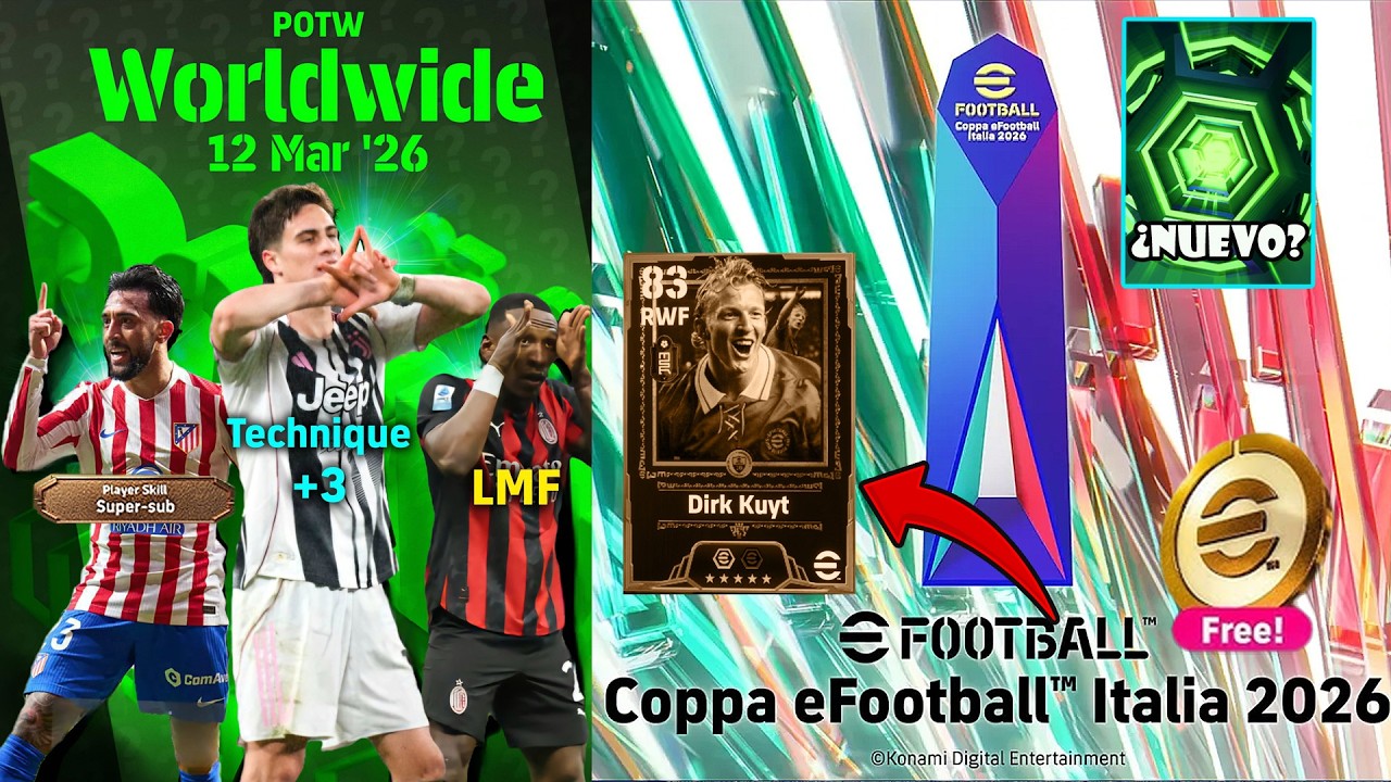 AHORA 🔴 PRE-MANTENIMIENTO |  POTW, NUEVA CAMPAÑA Y SE VA DIRK KUYT⚡️EFOOTBALL 2026 #live
