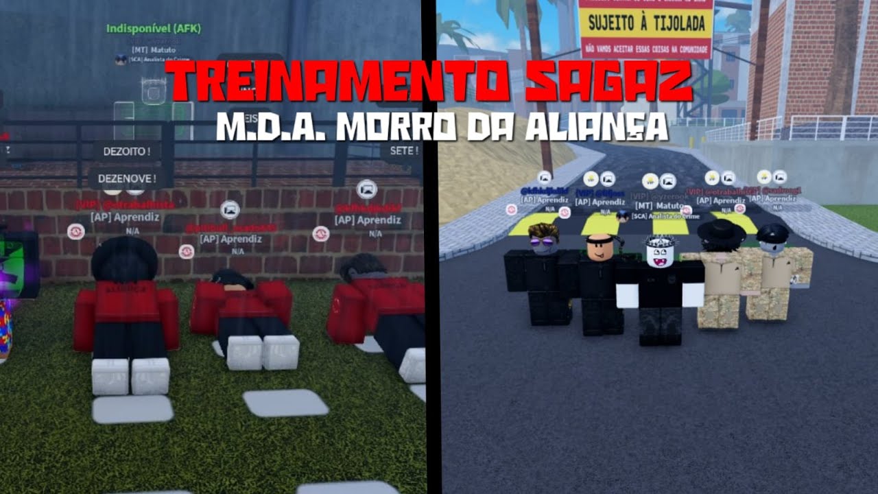 FAZENDO O TREINAMENTO SAGAZ do MORRO DA ALIANÇA! (EB do TEVEZ)