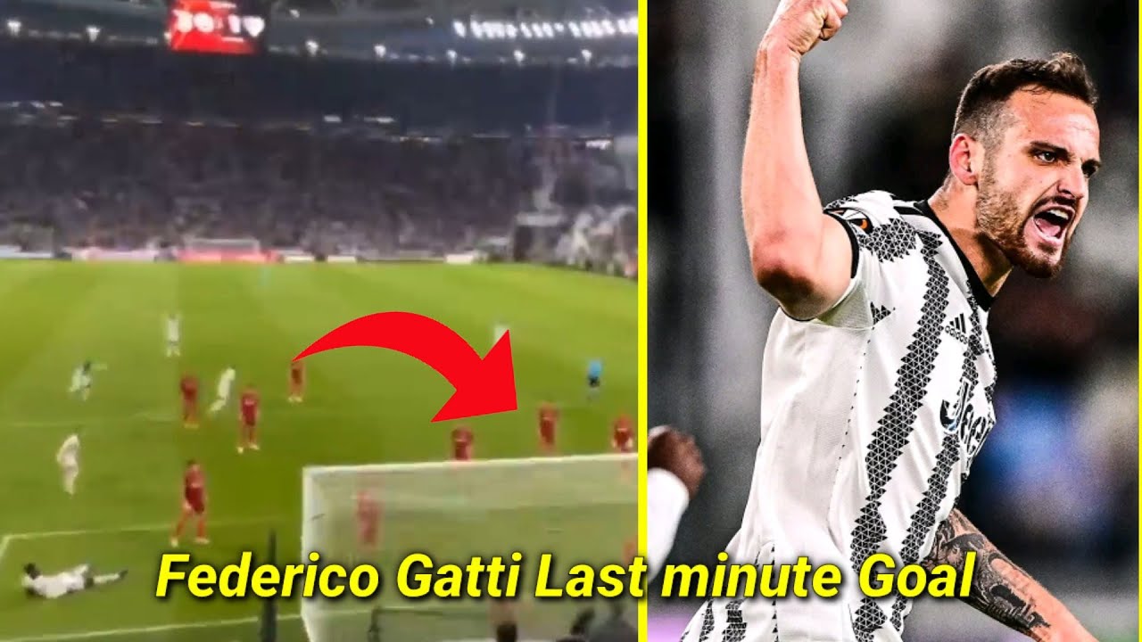 Federico Gatti Last minute Goal vs Sevilla // Juventus vs Sevilla
