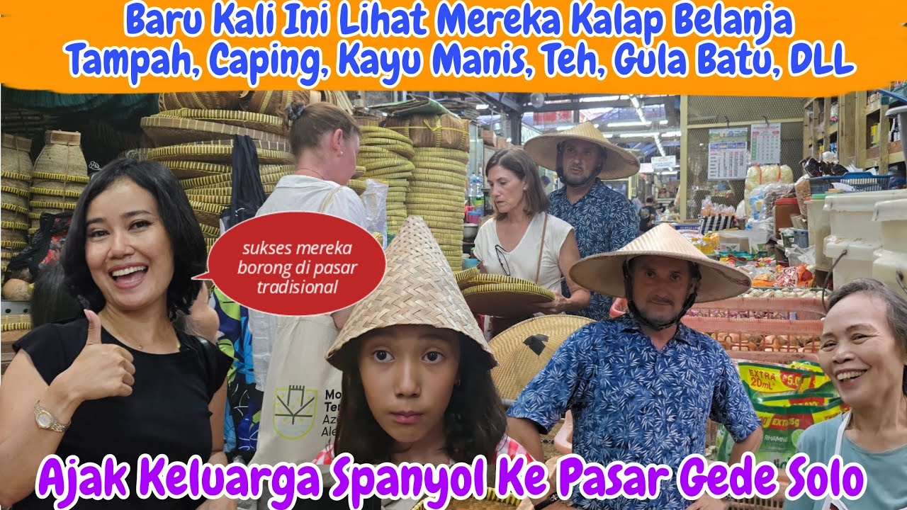 Ipar Iparku Kalap Masuk Pasar Gede Solo, Borong Tampah Sampai Gula Batu