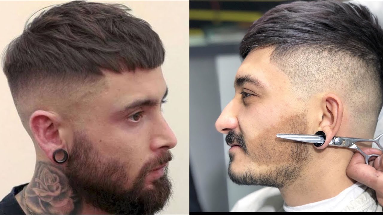 ASMR Scissor Cut Short Back and sides Men's Hair Cut  (Erkek Saç Modelleri ) yüksek fade saç modeli