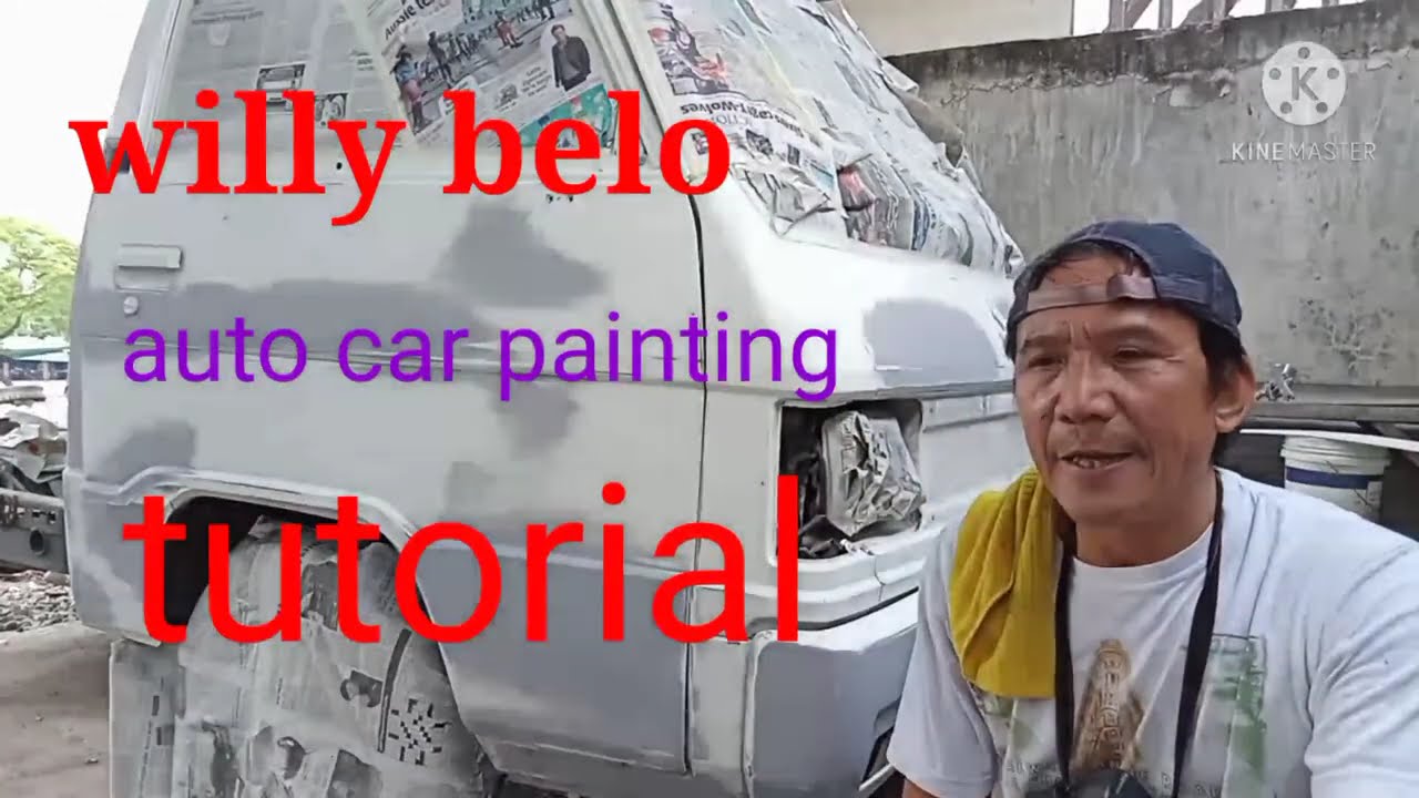 paano ang tamang pag boboga o pag spray ng pintura l at paano ang tamang pag gamit ng spray gun.