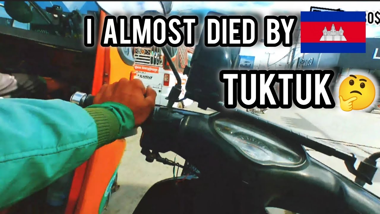 This Tuktuk Driver Almost Killed Me 😱 (Phnom Penh Delivery Vlog)