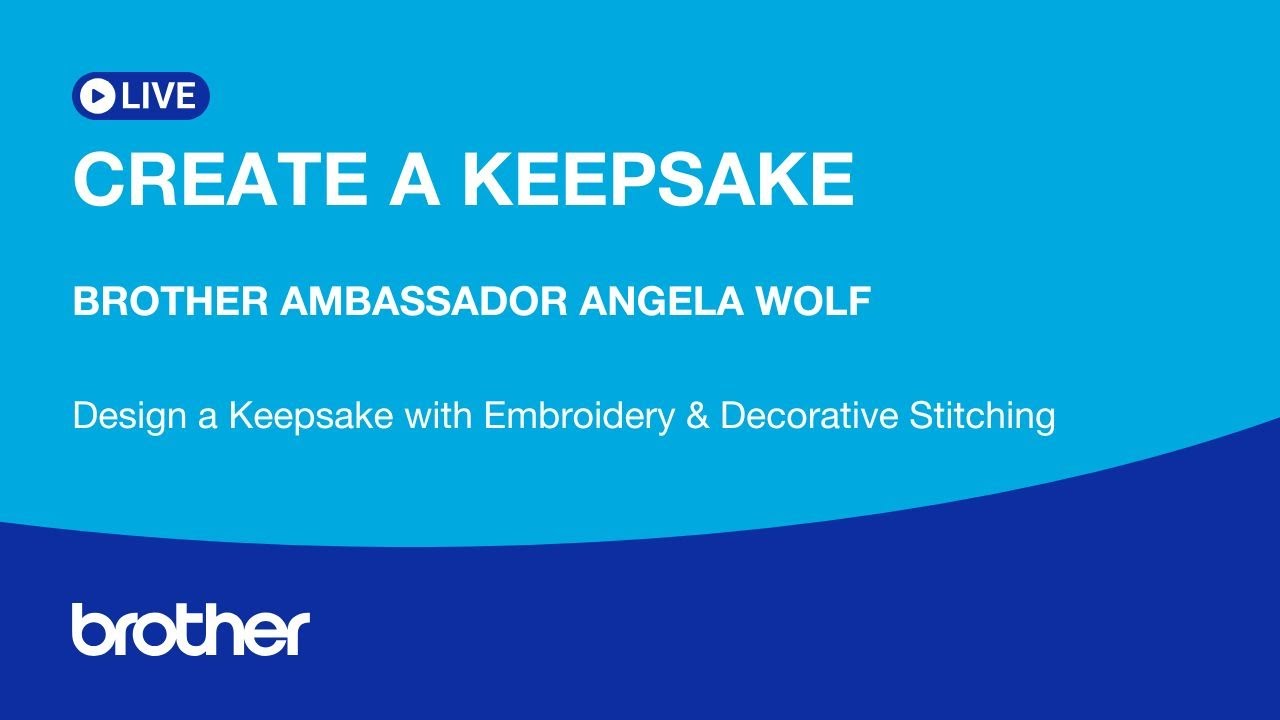 EP 502: Create a Keepsake with Embroidery & Decorative Stitching