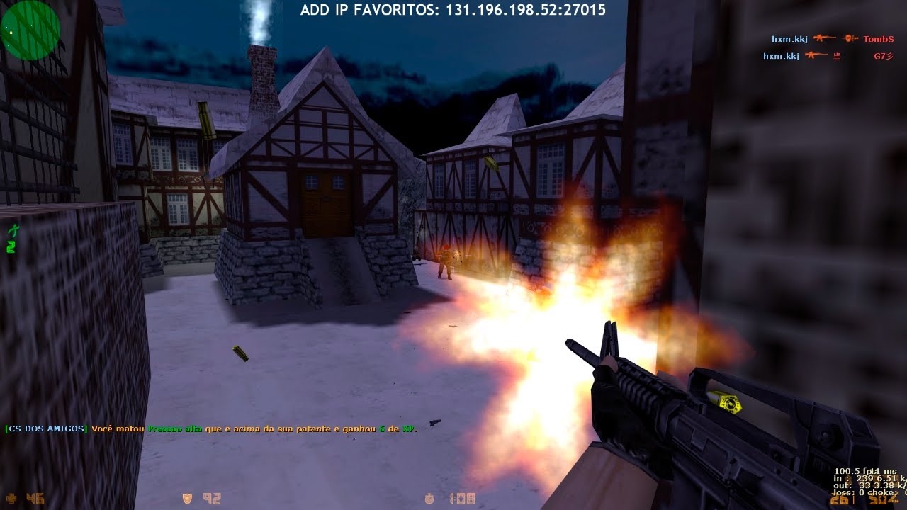 Counter Strike 1.6 ( Gameplay 02 - Steam ) de_Old Town