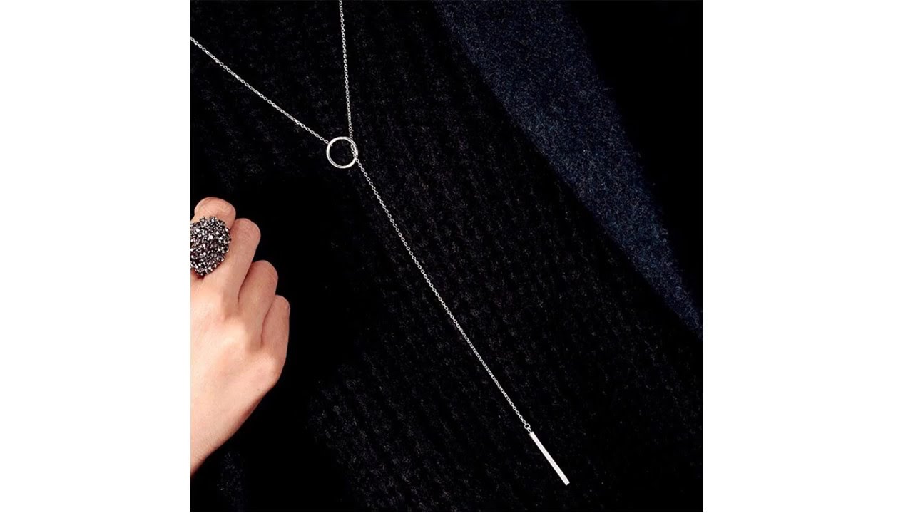 Black chains, necklaces & pendants for men and stylish woman