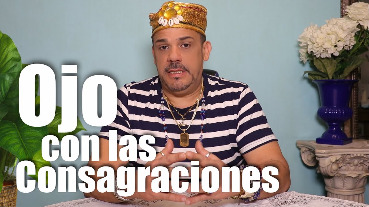Ojo con las consagraciones, advertencias y pasos a seguir