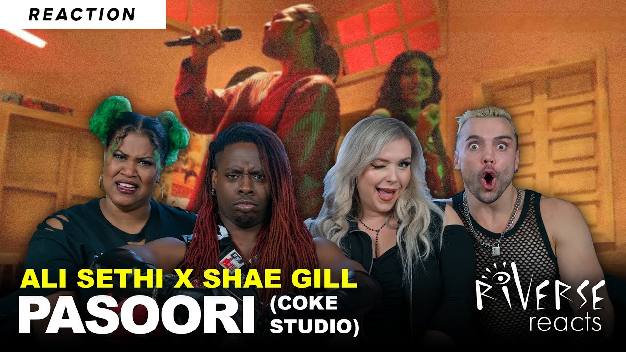 RiVerse Reacts: Pasoori by Ali Sethi x Shae Gill - COKE STUDIO Performance (Part 1 - Reaction)