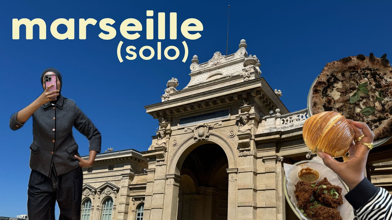seule à marseille: shooting, friperies & restos