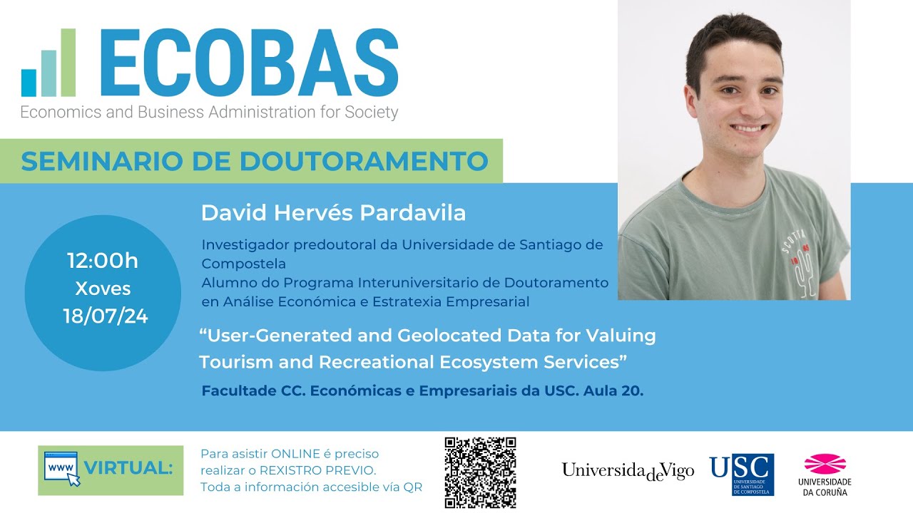 Seminario de Doutoramento: David Hervés Pardavila (USC)