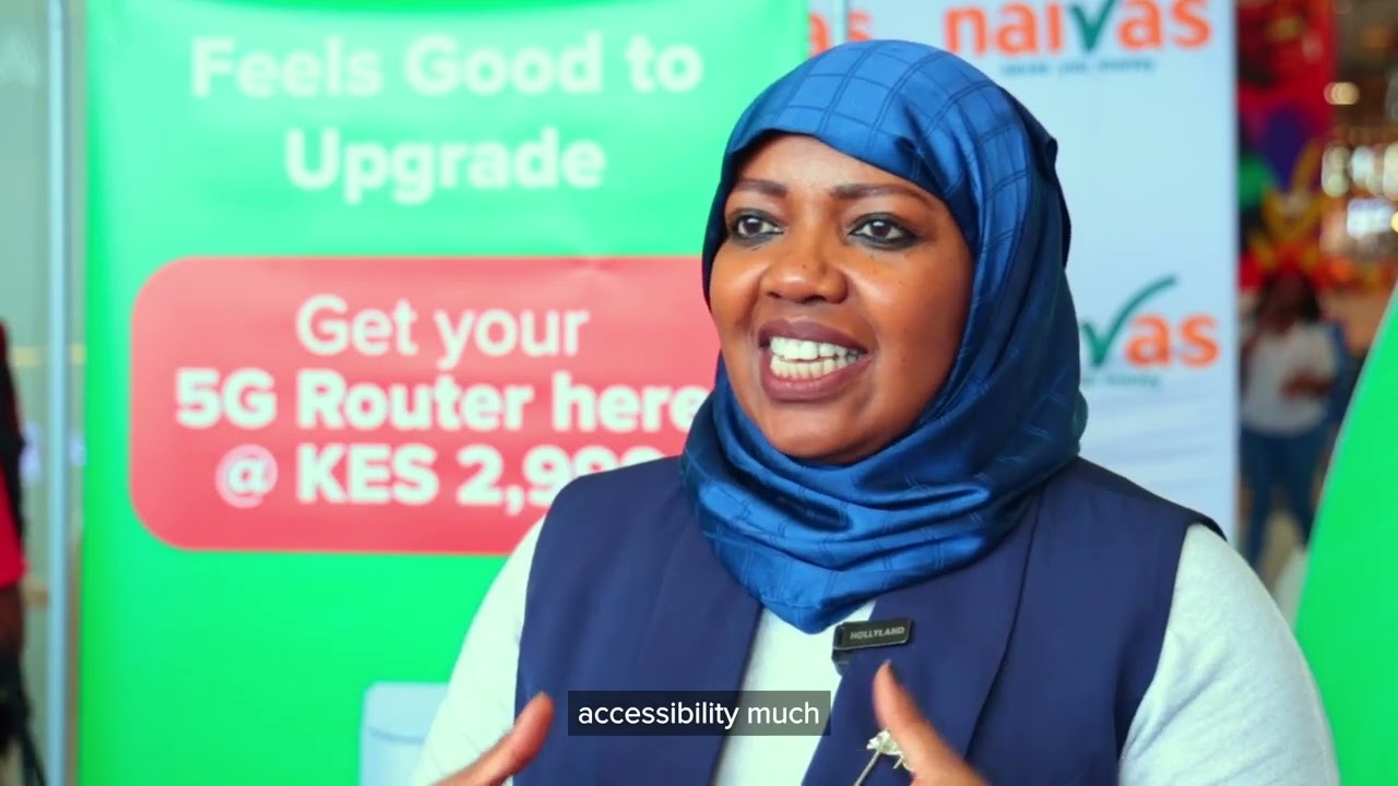 Safaricom x Naivas: подключение домашнего оптоволокна и 5G прямо к вашим покупкам