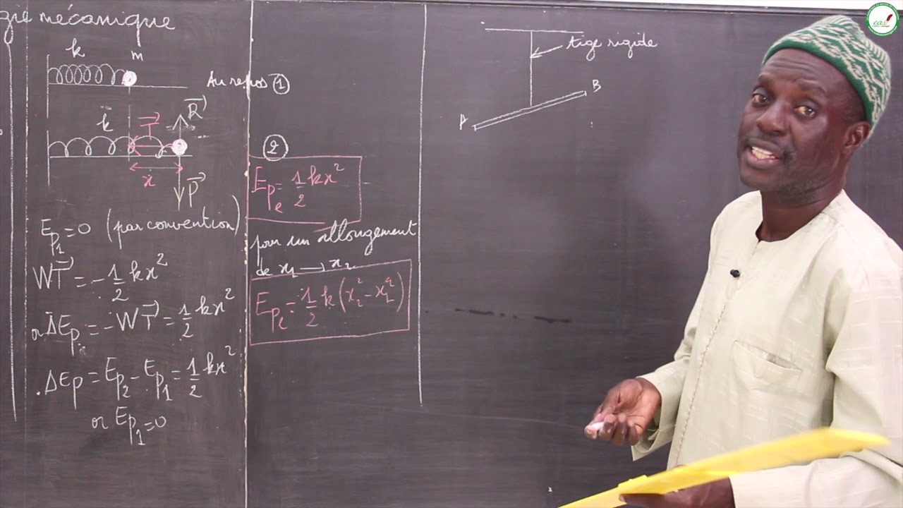 Cours - Première S - Physique / Chimie : Énergie potentielle, Énergie mécanique / Suite 3 / Mr Diop