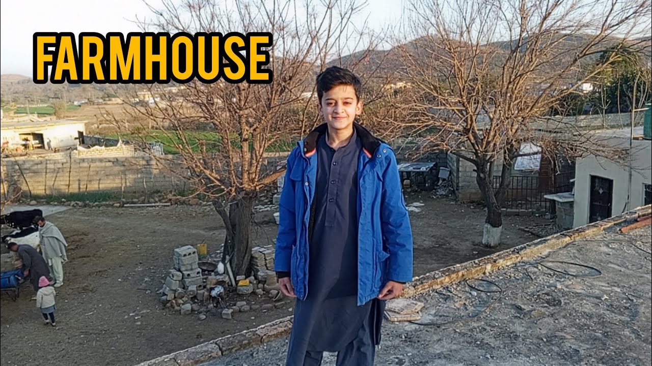 I went to my uncle's farmhouse 