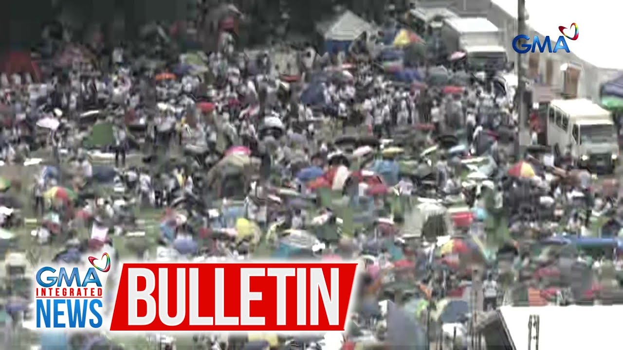 Quirino Grandstand at Luneta, dinaragsa na para sa 3 araw na rally... | GMA Integrated News Bulletin