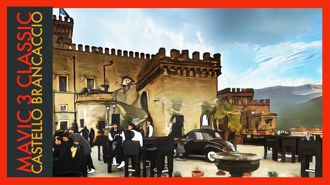 CASTELLO BRANCACCIO viaggio consigliato con il drone C4K 60fps HDR [#mavic3classic #drone #dji ]
