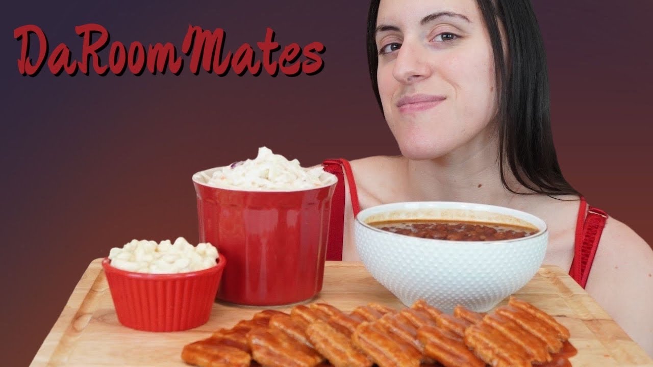 Watch Me Eat | Boneless Ribs | Coleslaw | Macaroni Salad | Sweet Heat Bush's Beans Mukbang