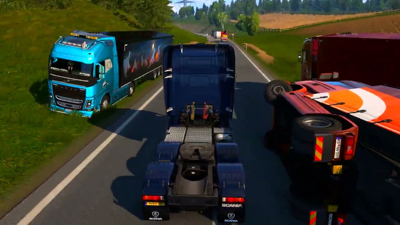 🚚 IDIOTS On The Road #31 (Euro Truck Simulator 2 Multiplayer) #truckersmp  #ets2funnymoments
