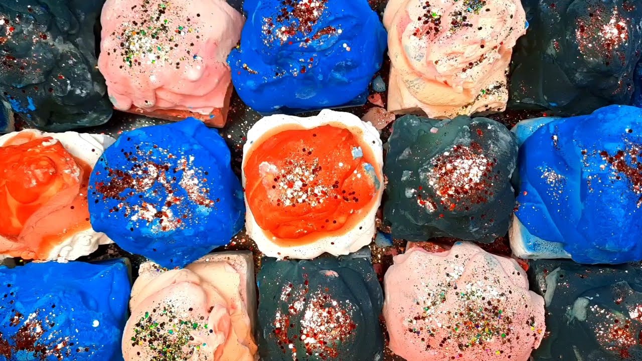 Melting Blobs with Crispy Blocks💖💕