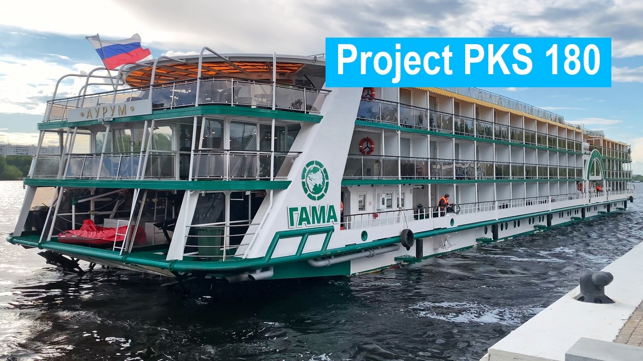 New Paddlewheel River Cruise Ships in Moscow | Shipspotting