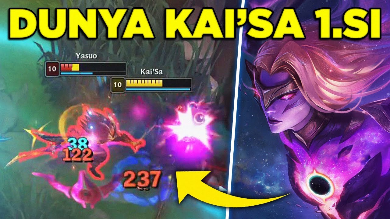 DÜNYA KAİ'SA 1.Sİ DÜŞÜK ELODA OYNARSA NE OLUR? | Zero LoL