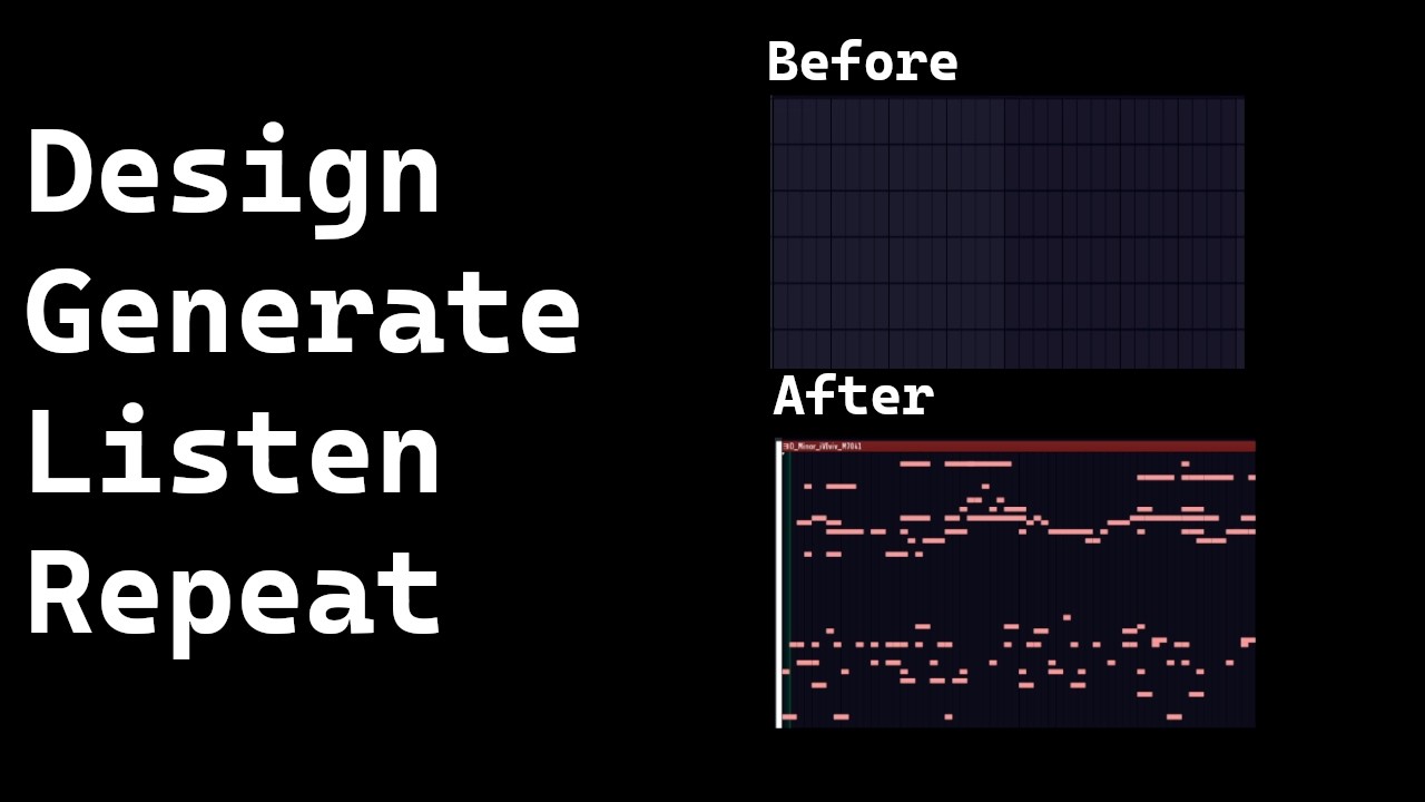 Generate. Listen. Adjust. Repeat. (Fast MIDI Ideas)
