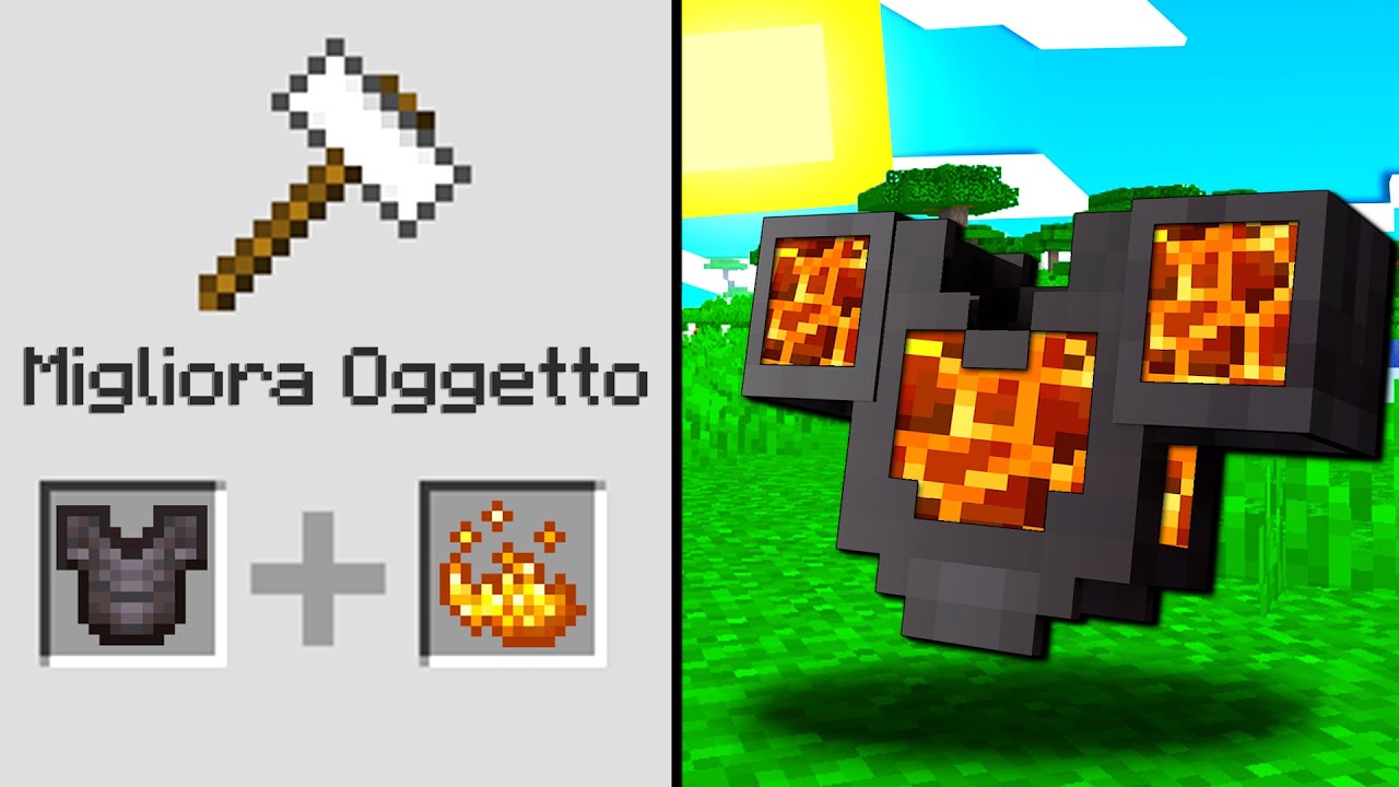 HO MODIFICATO GLI OGGETTI OP SU MINECRAFT - ITA