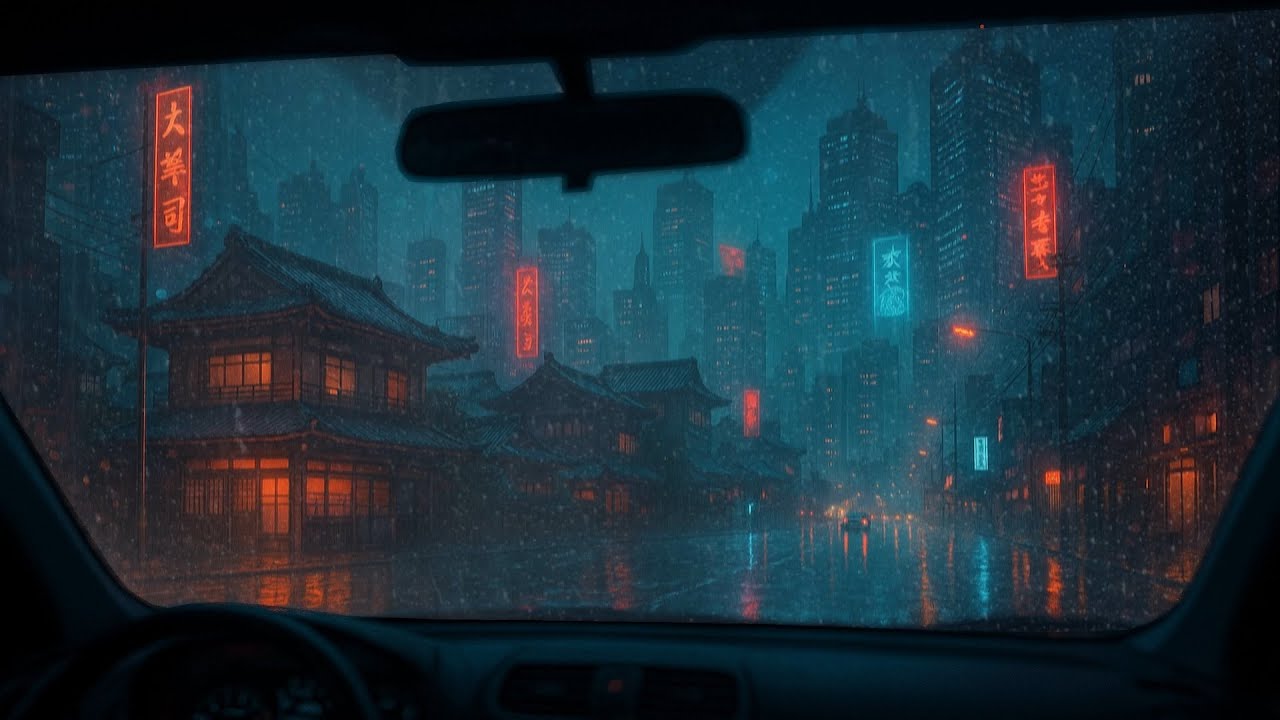 Echoes of Neon: 5-Hour Atmospheric Synthwave from Neo-Tokyo 🌃