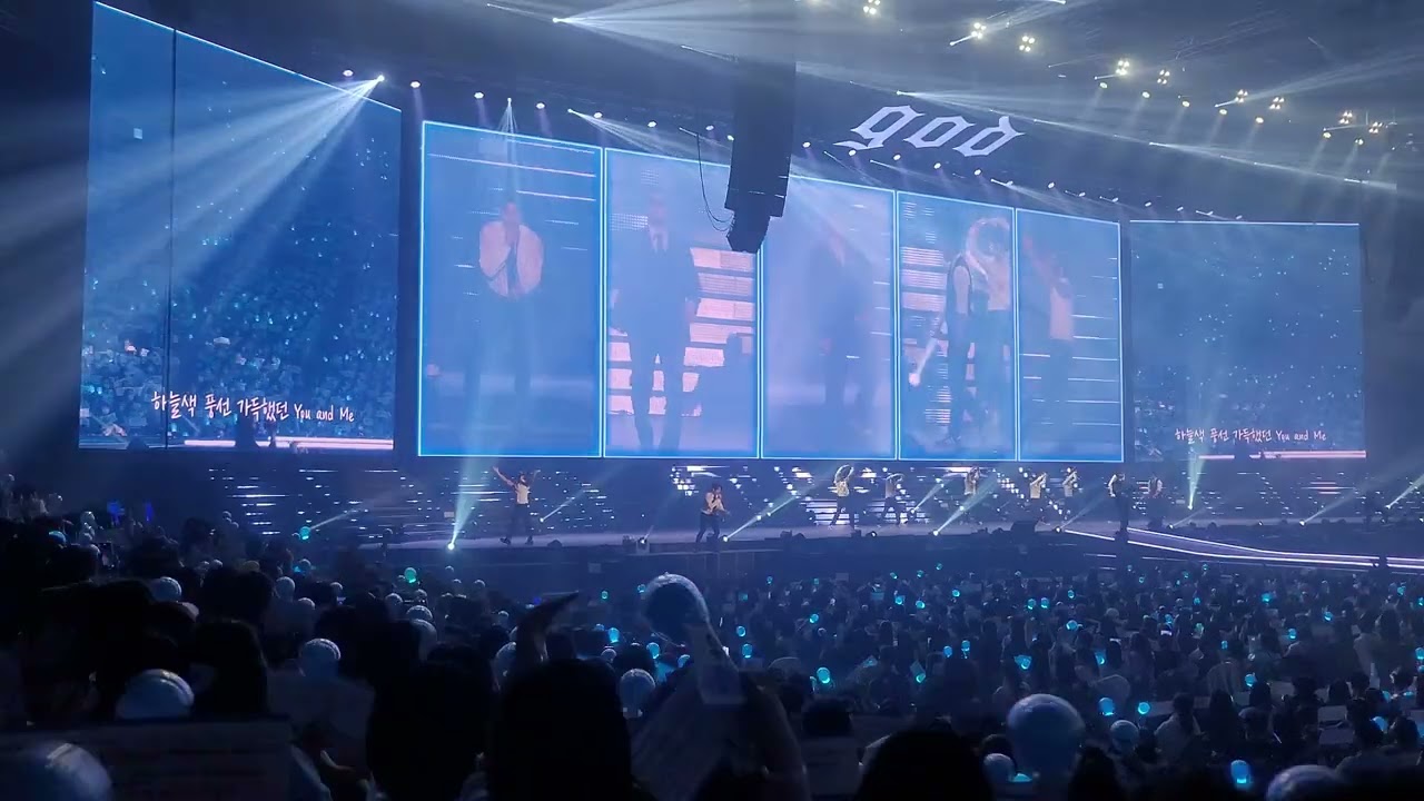 221210 god콘서트 #11 하늘색 약속, 마지막곡 (?), 하늘색 풍선, Dance All Night, 관찰 (feat.윤계상 하이톤렙)