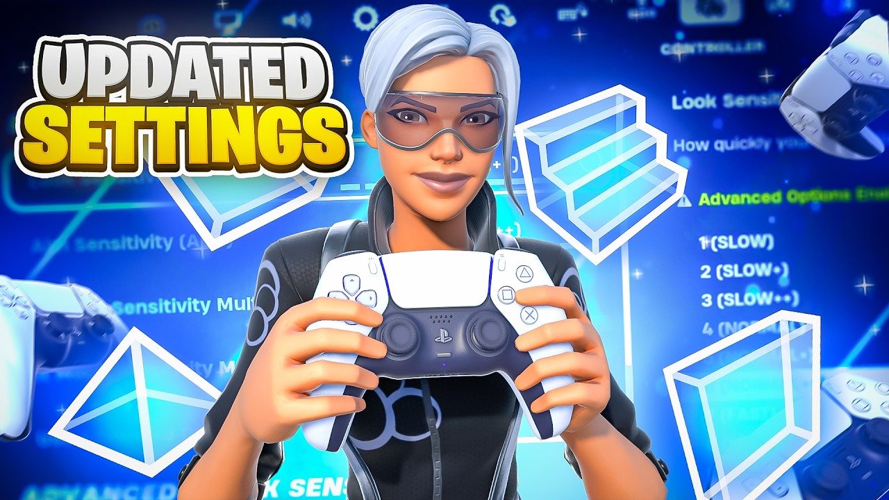 ЛУЧШИЕ новые настройки контроллера + чувствительность в Fortnite, глава 7! 🎯 (PS4/PS5/XBOX/PC)