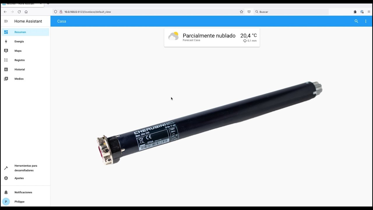 Cómo incluir los motores Z-Wave de Cherubini en Home Assistant (con Z-Wave JS)