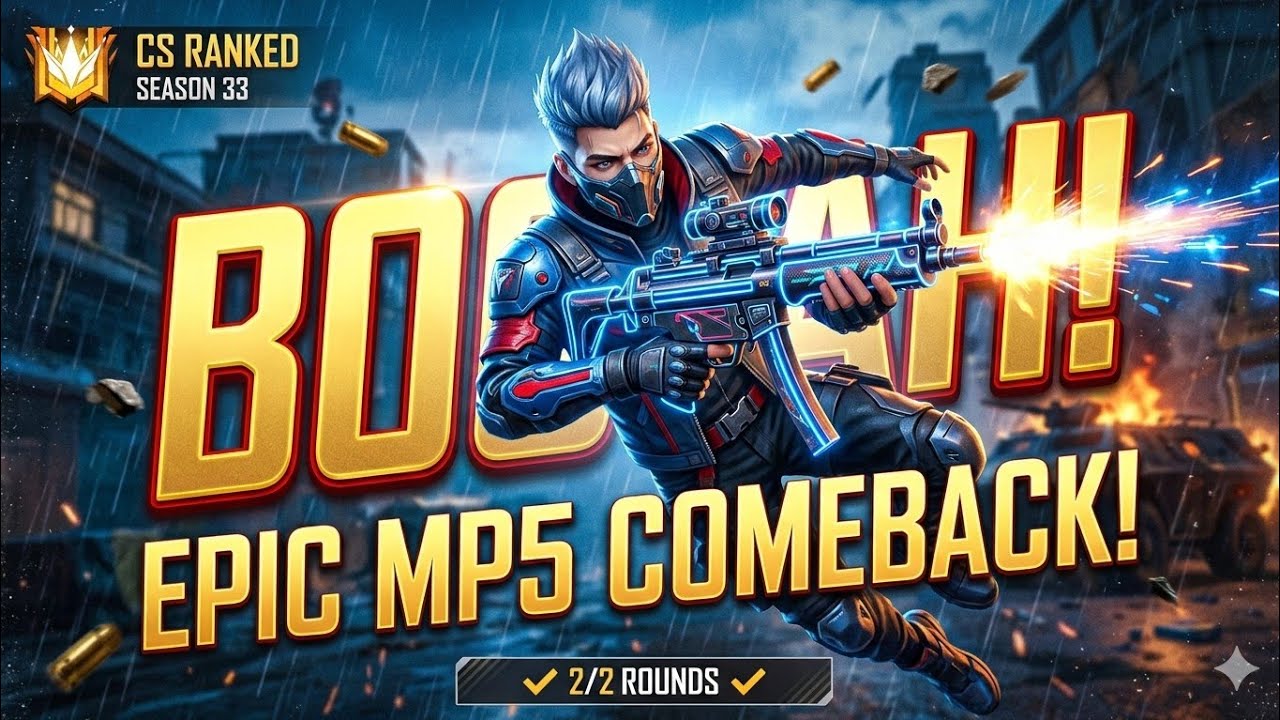 Free fire best cs gameplay