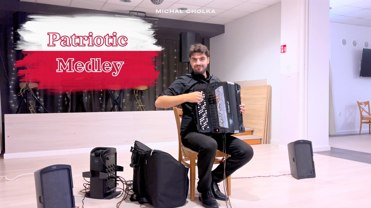 Polskie Piosenki Patriotyczne na akordeonie - Medley