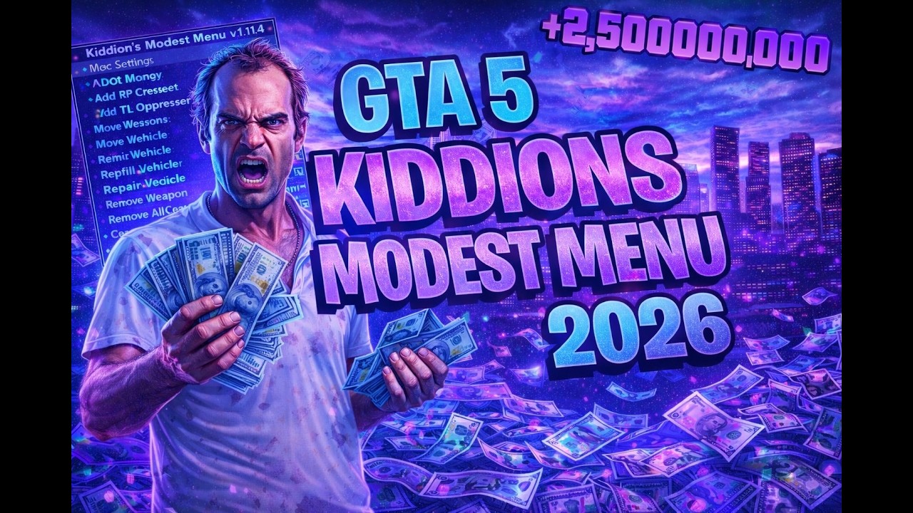[NEW] GTA 5 Mod Menu | Kiddions Mod Menu | Download Tutorial | 2026