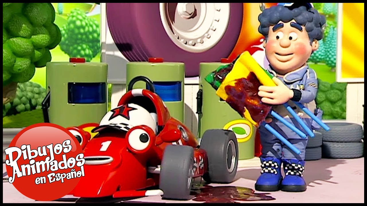 Roary the Racing Car en Español | Big Chris Banderas Arriba | Dibujos Animados | Caricaturas