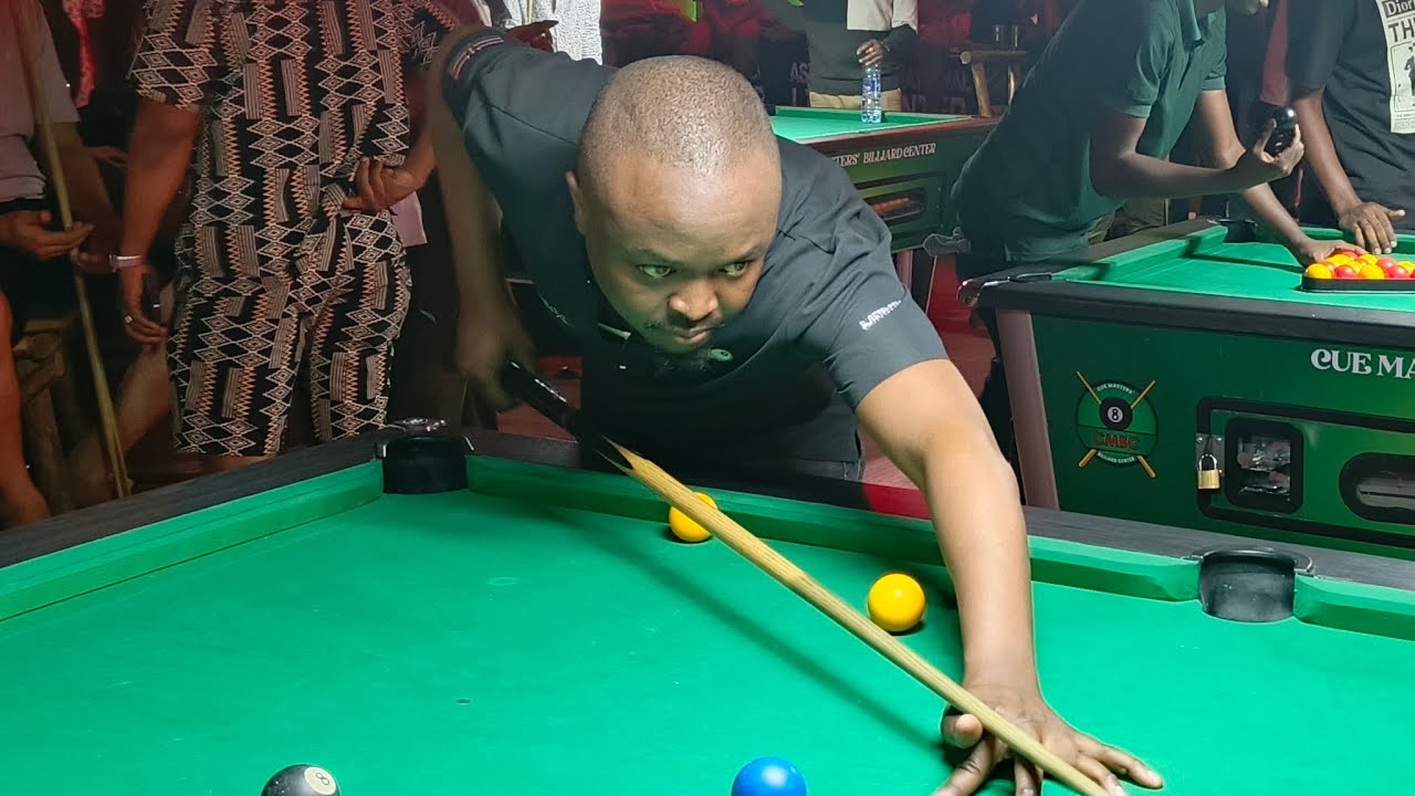 Henry Mwangi Vs Caesar Chandiga.  QUARTER FINALS, RACE TO 7