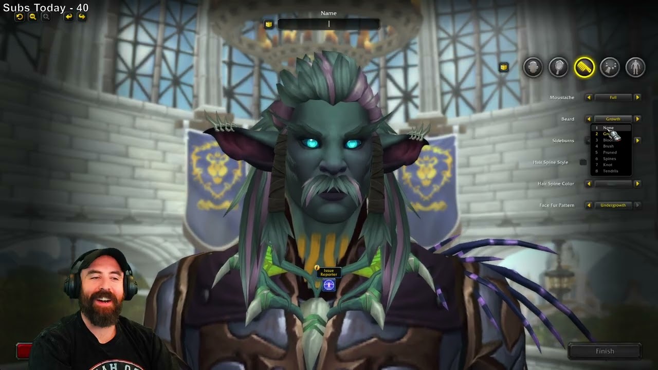 WoW Midnight Beta: Haranir New Race Character Creation (Male Warrior) - World of Warcraft