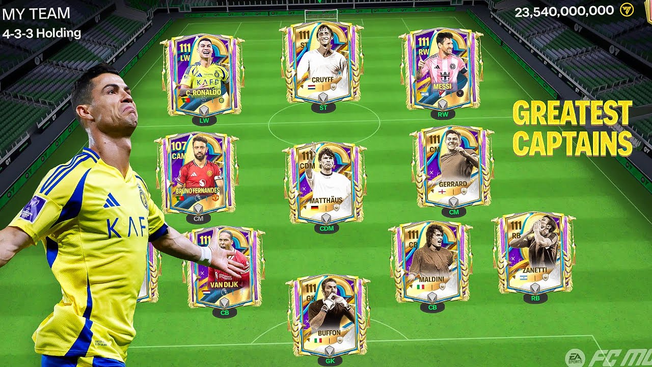 I Spent 1500$ To Make Greatest Captains Squad! Greatest Captains Part 1 - FC Mobile 