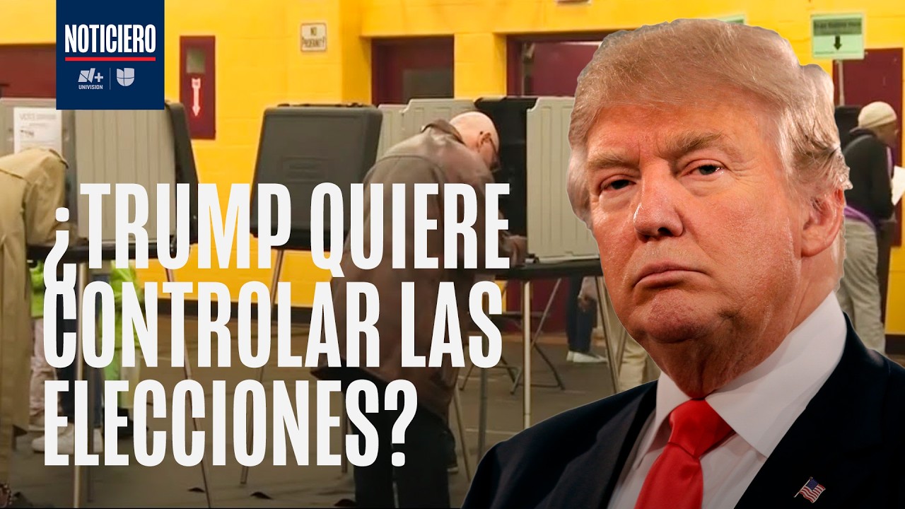 Filtran borrador de Trump de una orden ejecutiva para tomar control de las elecciones