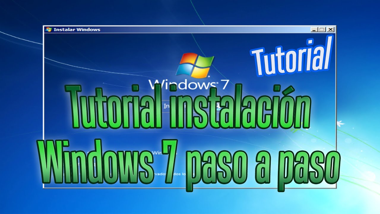 Tutorial de Instalaci&oacute;n de Windows 7 explicado paso a paso - AirXander