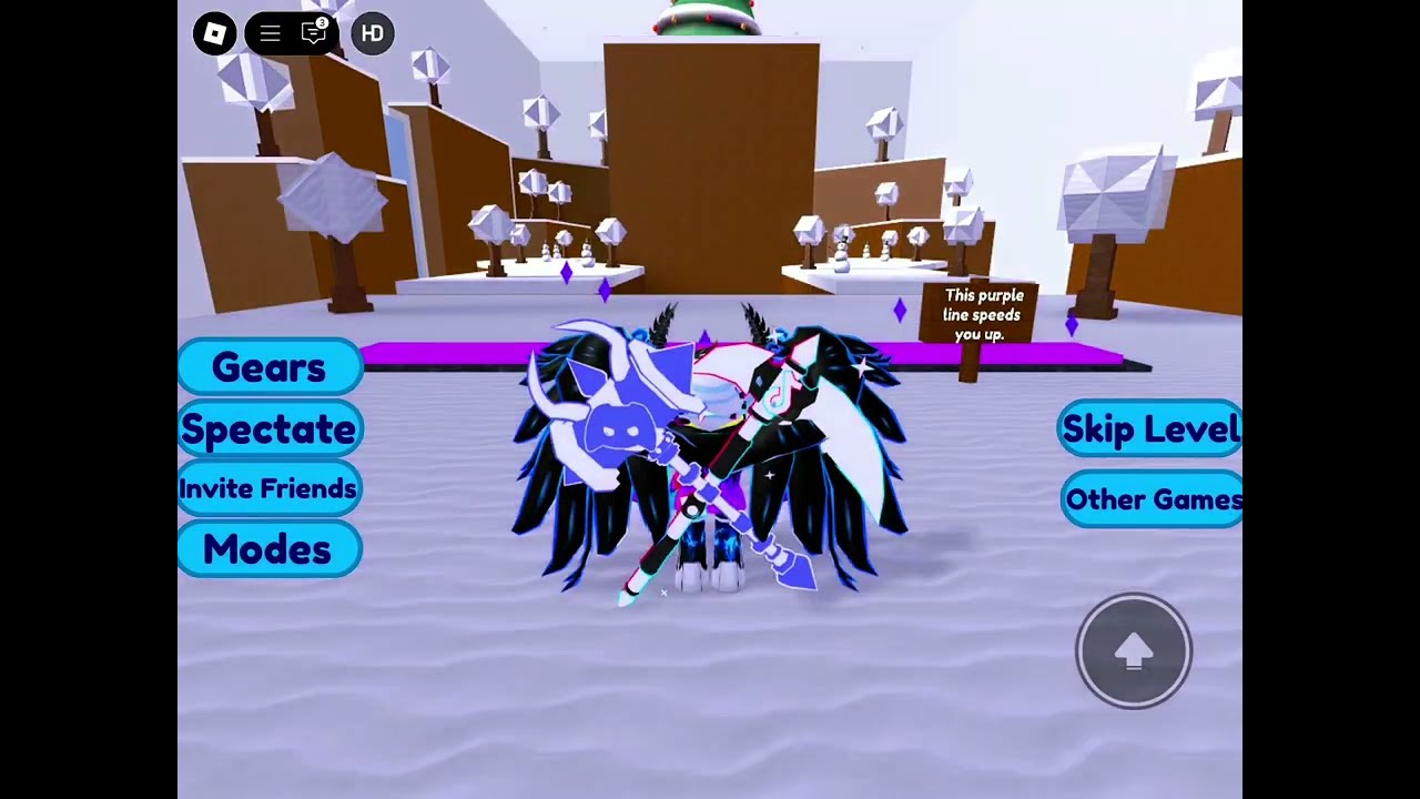 Roblox || speed run 20 bonus level Christmas edition